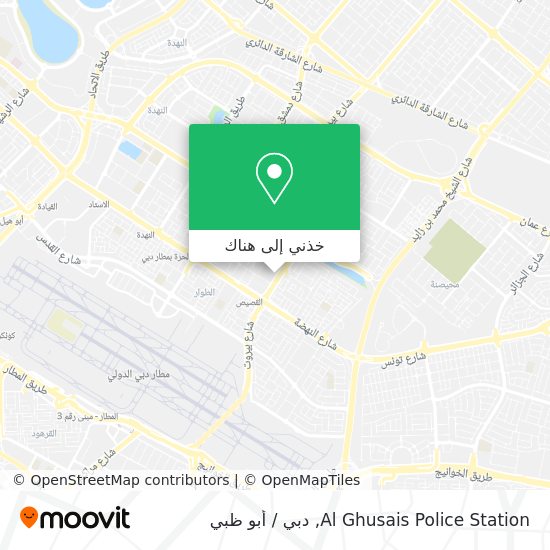 خريطة Al Ghusais Police Station