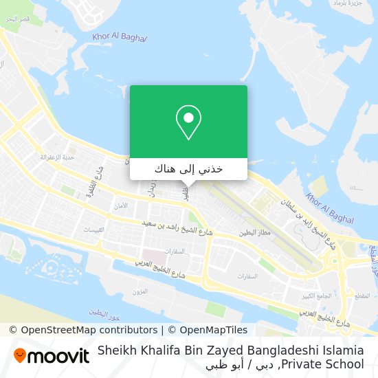 خريطة Sheikh Khalifa Bin Zayed Bangladeshi Islamia Private School