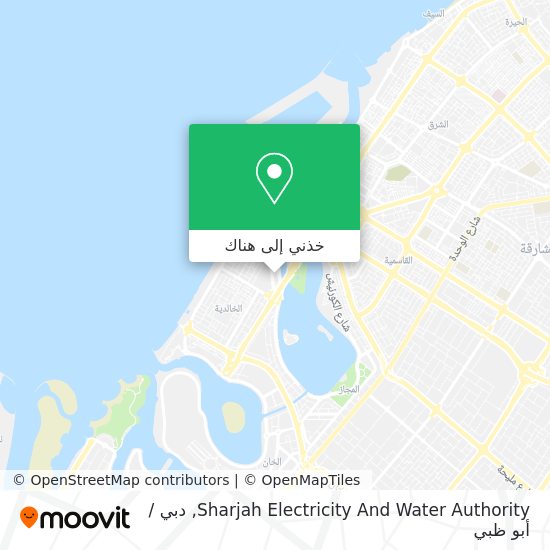 خريطة Sharjah Electricity And Water Authority