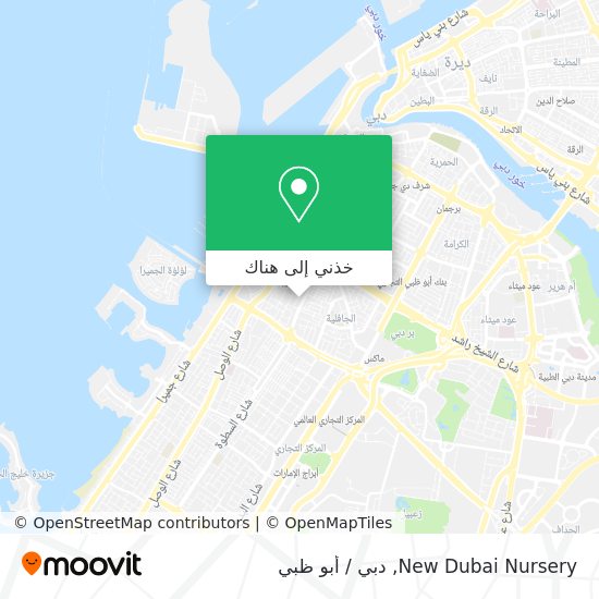 خريطة New Dubai Nursery