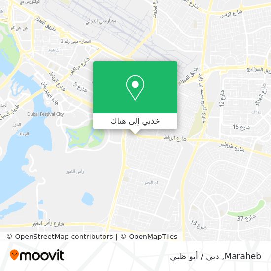 خريطة Maraheb