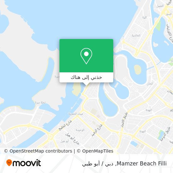 خريطة Mamzer Beach Filli