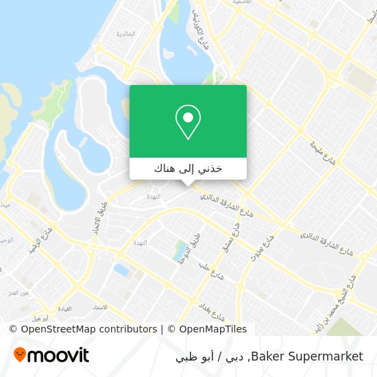 خريطة Baker Supermarket