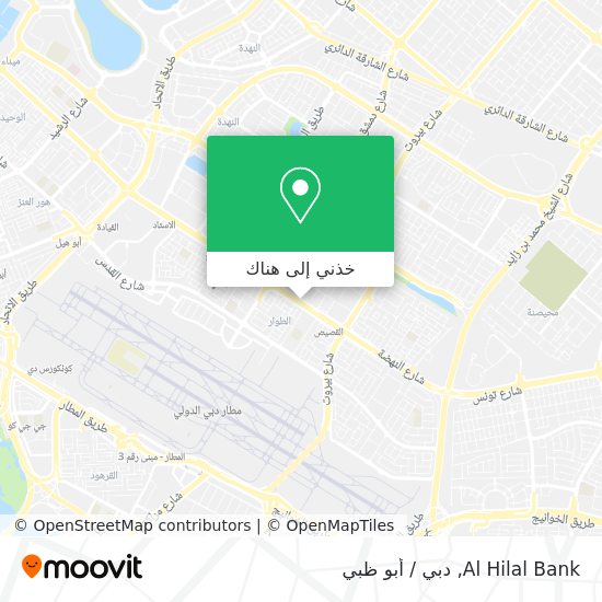 خريطة Al Hilal Bank