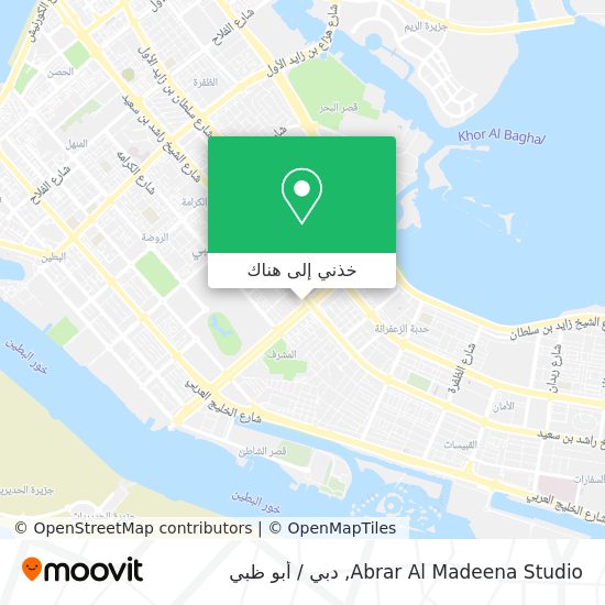 خريطة Abrar Al Madeena Studio