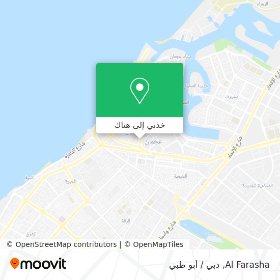 خريطة Al Farasha