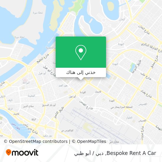 خريطة Bespoke Rent A Car