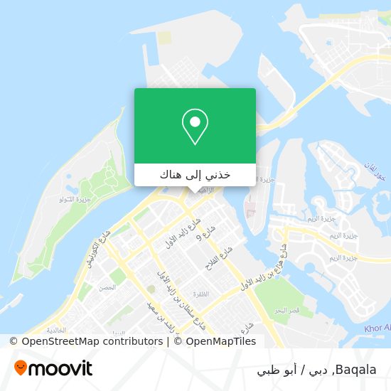 خريطة Baqala