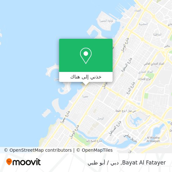 خريطة Bayat Al Fatayer