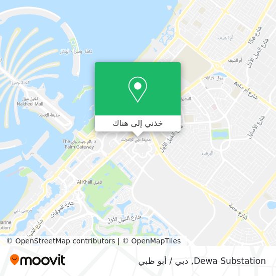 خريطة Dewa Substation