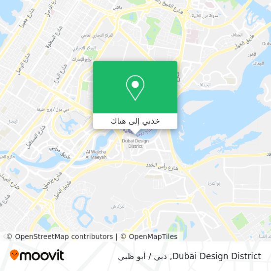 خريطة Dubai Design District