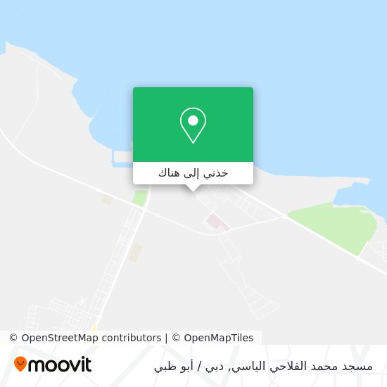 خريطة مسجد محمد الفلاحي الياسي