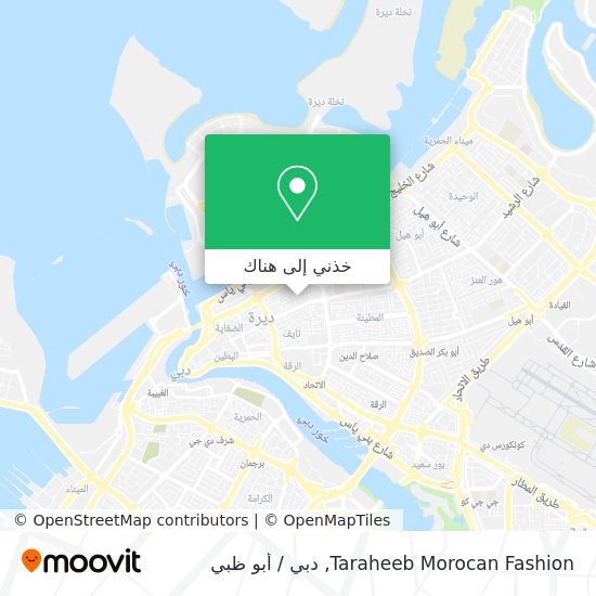 خريطة Taraheeb Morocan Fashion