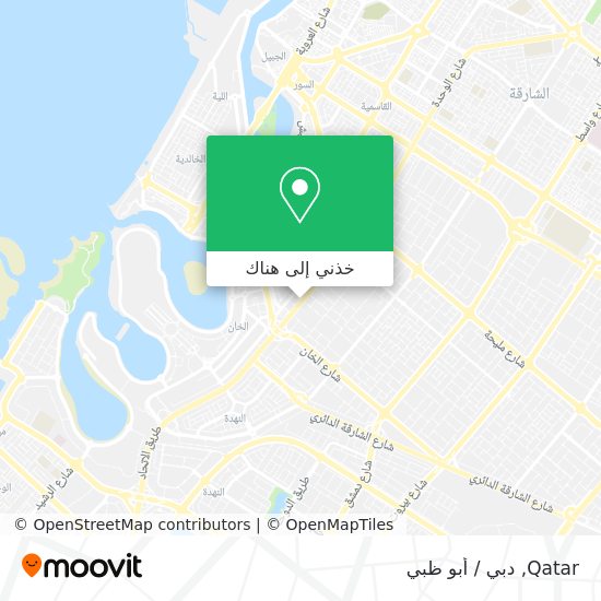 خريطة Qatar