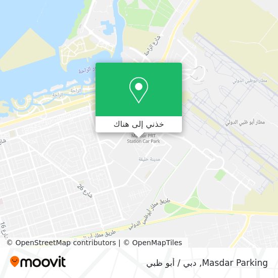 خريطة Masdar Parking