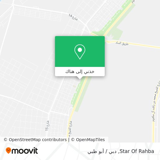 خريطة Star Of Rahba