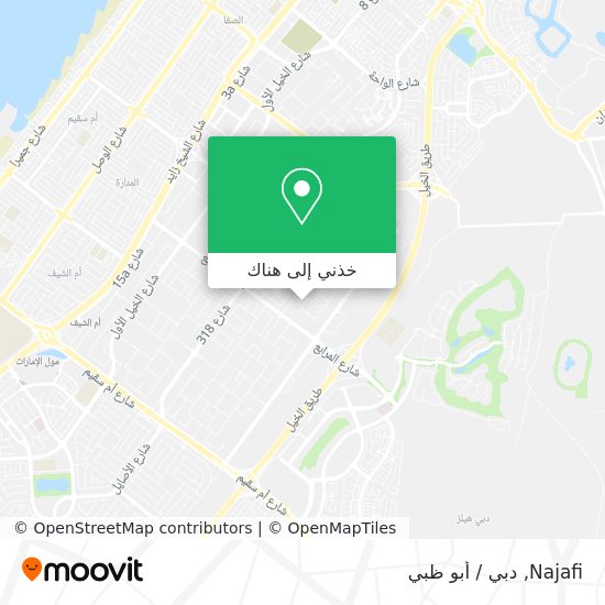 خريطة Najafi