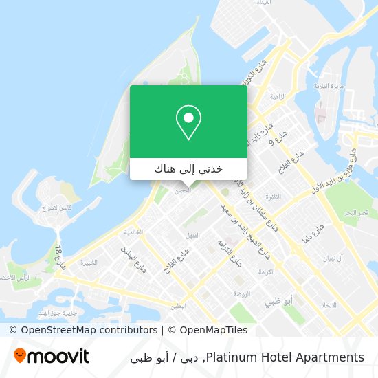 خريطة Platinum Hotel Apartments