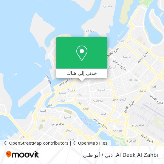 خريطة Al Deek Al Zahbi
