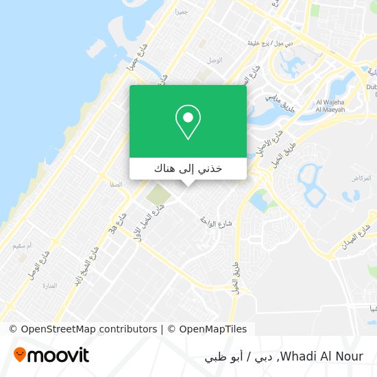 خريطة Whadi Al Nour