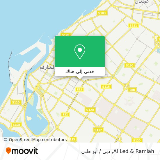 خريطة Al Led & Ramlah