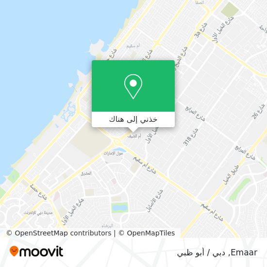 خريطة Emaar
