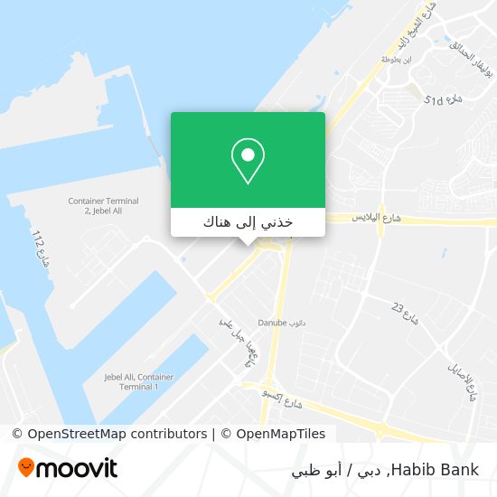 خريطة Habib Bank