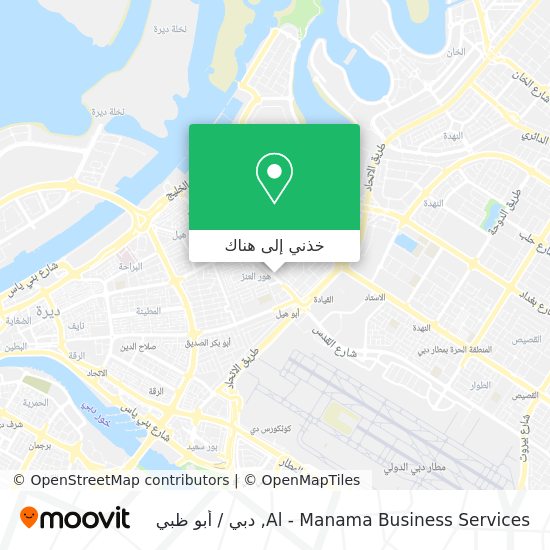 خريطة Al - Manama Business Services