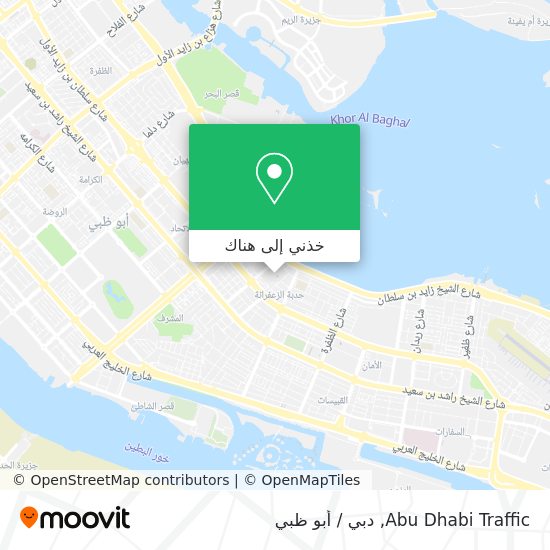 خريطة Abu Dhabi Traffic