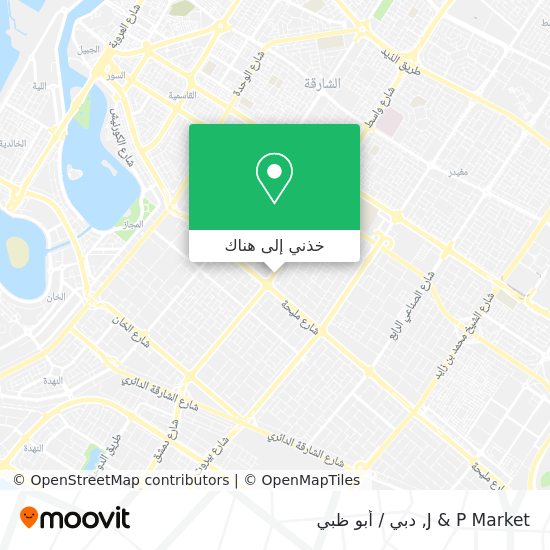 خريطة J & P Market