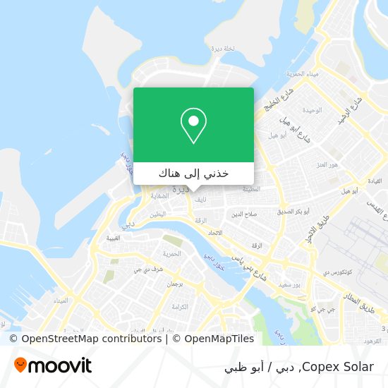 خريطة Copex Solar