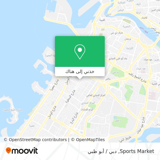 خريطة Sports Market