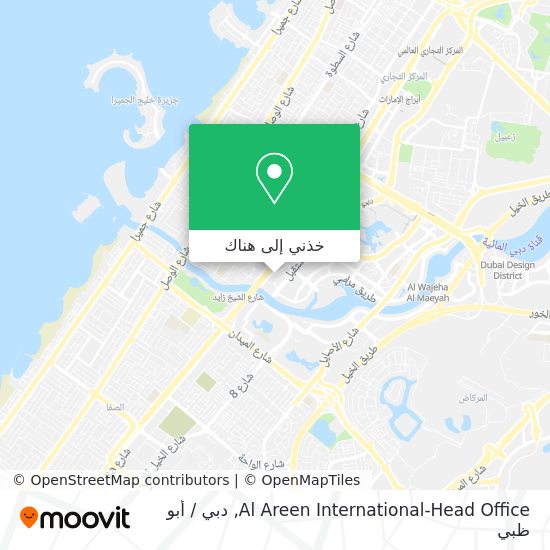 خريطة Al Areen International-Head Office
