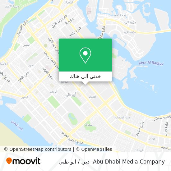 خريطة Abu Dhabi Media Company