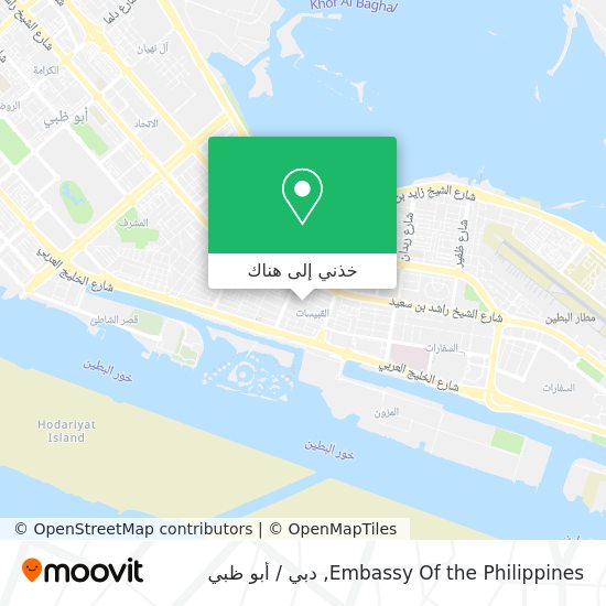 خريطة Embassy Of the Philippines