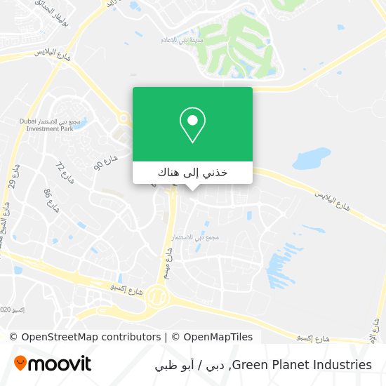 خريطة Green Planet Industries