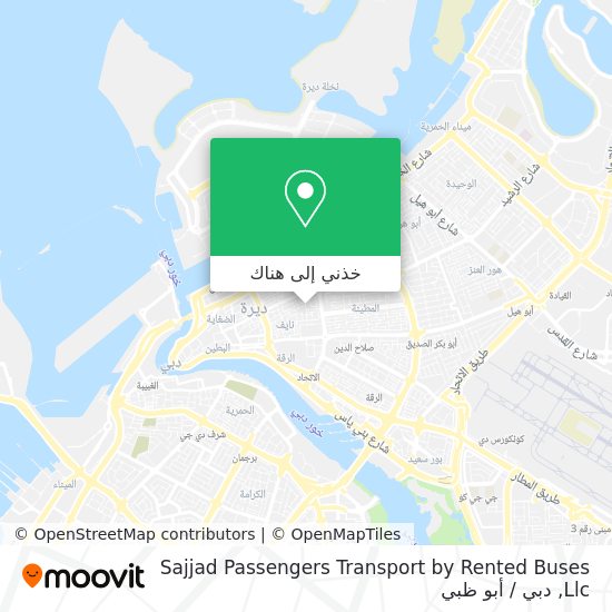 خريطة Sajjad Passengers Transport by Rented Buses Llc