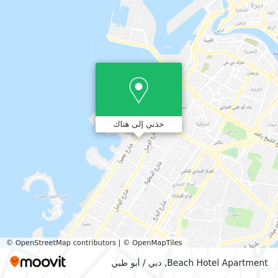 خريطة Beach Hotel Apartment