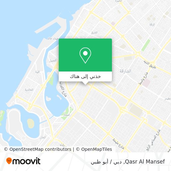 خريطة Qasr Al Mansef