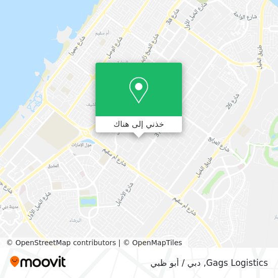 خريطة Gags Logistics