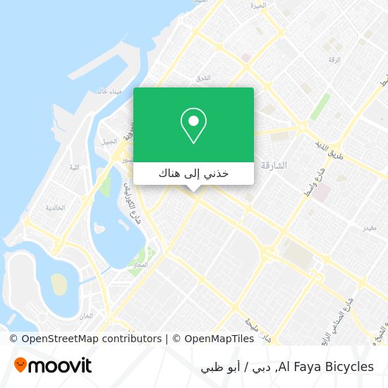 خريطة Al Faya Bicycles
