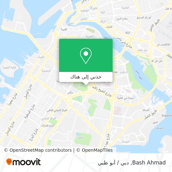 خريطة Bash Ahmad