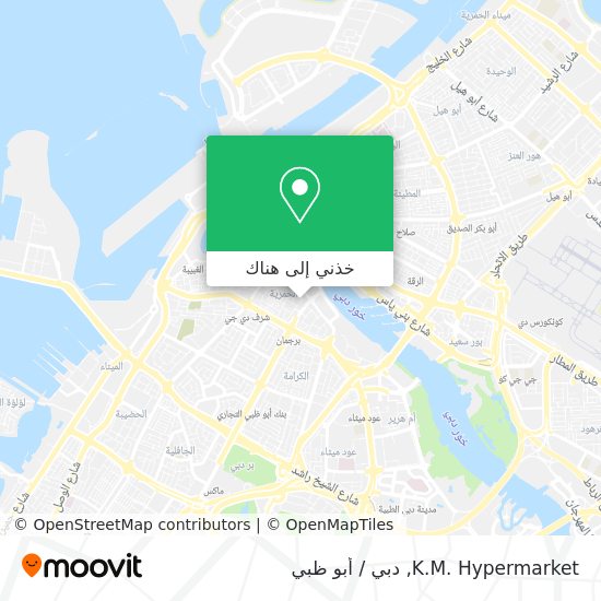 خريطة K.M. Hypermarket