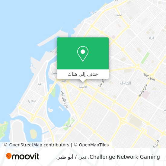 خريطة Challenge Network Gaming