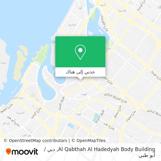 خريطة Al Qabthah Al Hadedyah Body Building