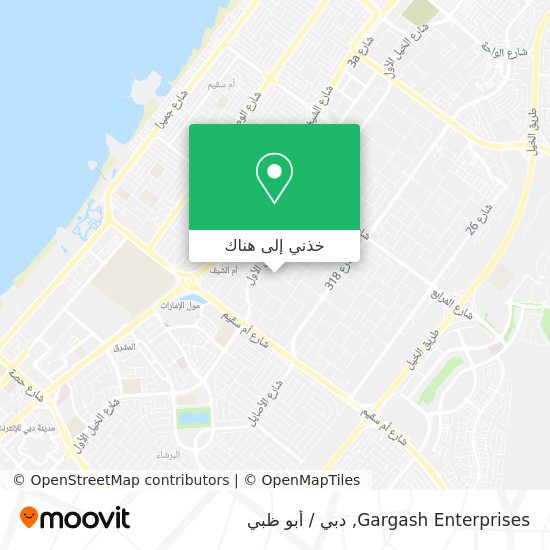 خريطة Gargash Enterprises