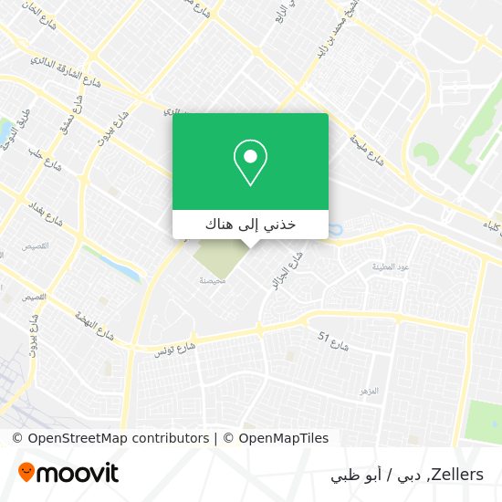 خريطة Zellers