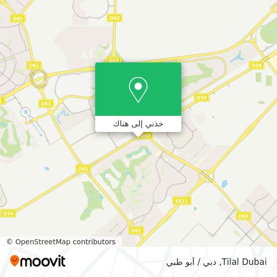 خريطة Tilal Dubai