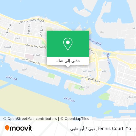 خريطة Tennis Court #6