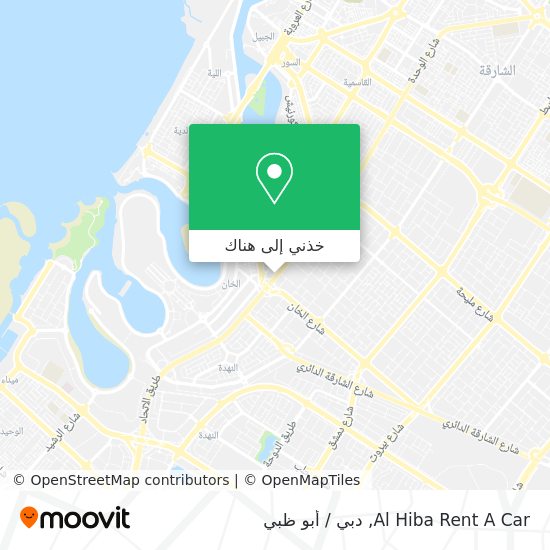 خريطة Al Hiba Rent A Car